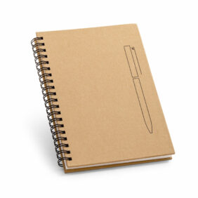 Caderno B6 Espiral em Craft