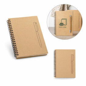 Caderno B6 Espiral em Craft